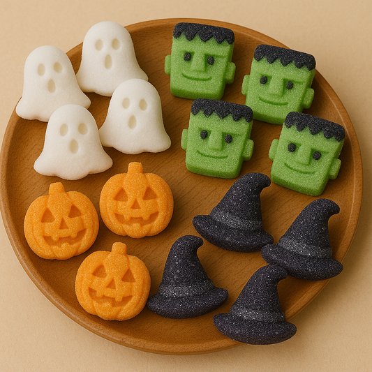 Halloweens Sweetest Monsters Sugar Cubes